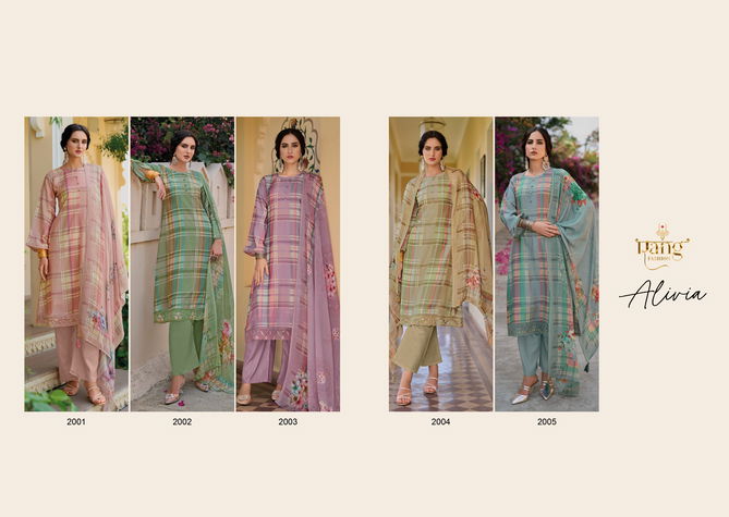 Alivia By Rang Digital Printed Lawn Cotton Dress Material Wholesale Price In Surat